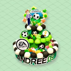 Tarta de Fútbol Personalizada