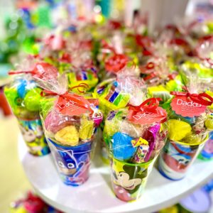 Vaso Personajes con Chuches (M)