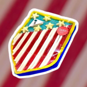 Tarta Escudo: Atlético de Madrid