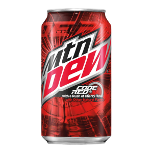 mountain dew cola red