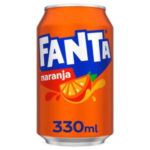 fanta naranja lata 33cl
