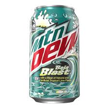 Mountain Dew Lata Baja Blast USA (355ml)