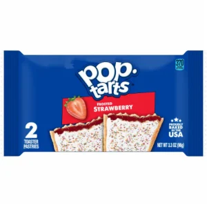 Pop-Tarts USA Sabor Frosted Strawberry x2 Unidades (96g)