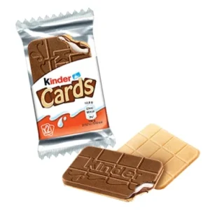 x2 kinder cards