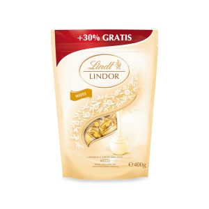 Lindt Lindor Bolsa Sabor White (400g)