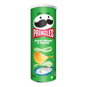 Pringles Tamaño Grande Sabor Sour Cream & Onion (165g)