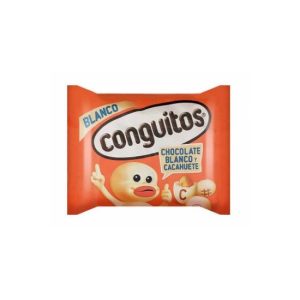 Conguitos Bolsa Sabor Chocolate Blanco y Cacahuete (45g)