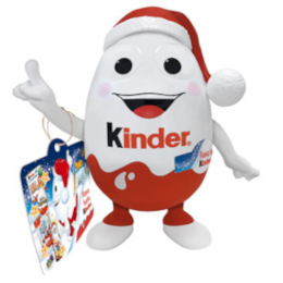 huevo kinder gigante navidad