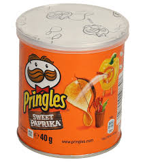Pringles Tamaño Mini Sabor Sweet Paprika (40g)