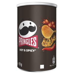 Pringles Tamaño Mediano Sabor Hot & Spicy (70g)