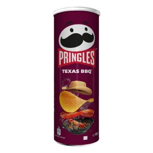 Pringles Tamaño Grande Sabor Texas BBQ (165g)