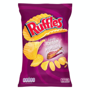 Patatas Ruffles Jamón (45g)