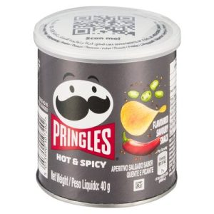 Pringles Tamaño Mini Sabor Hot & Spicy (40g)