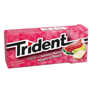 Trident Sabor Sandía-Melón (14g)